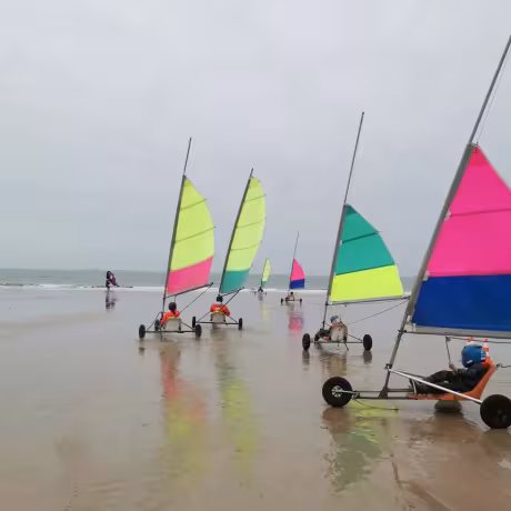 Char à voile à Pornichet